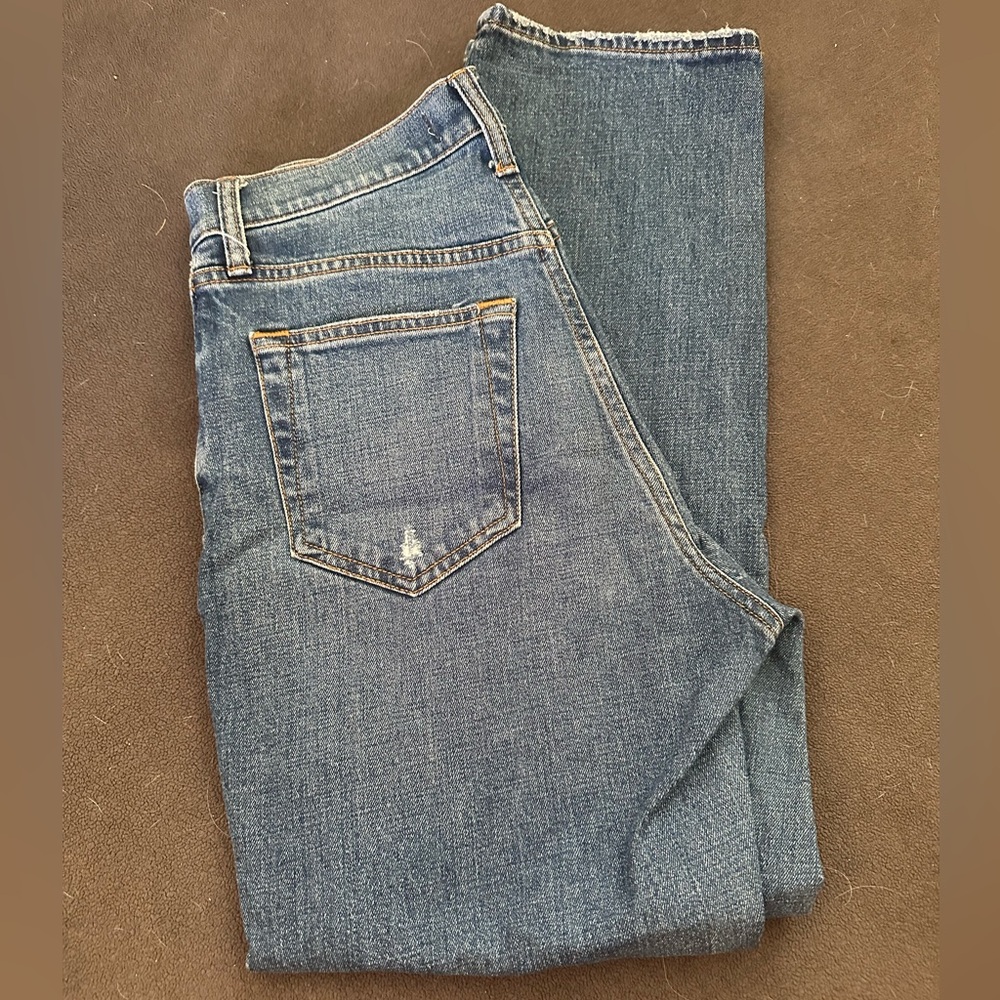 Abercrombie & Fitch Men's Medium Blue Straight Jeans